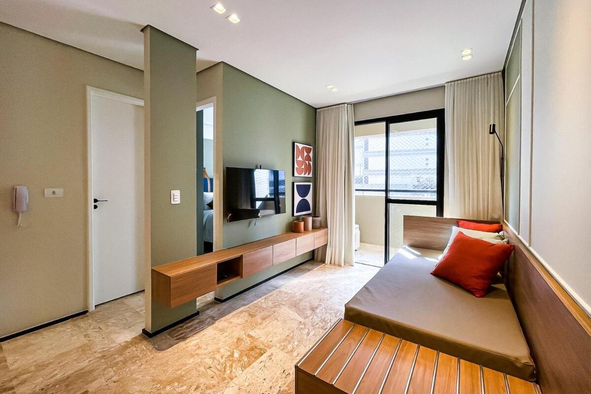 Apartamento B Homy Paulista - Amplo E Moderno Stp61 *